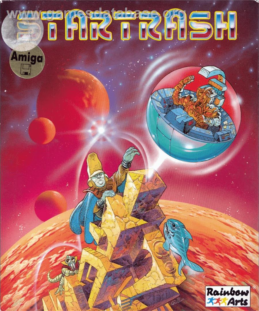 Star Trash - Commodore Amiga - Artwork - Box