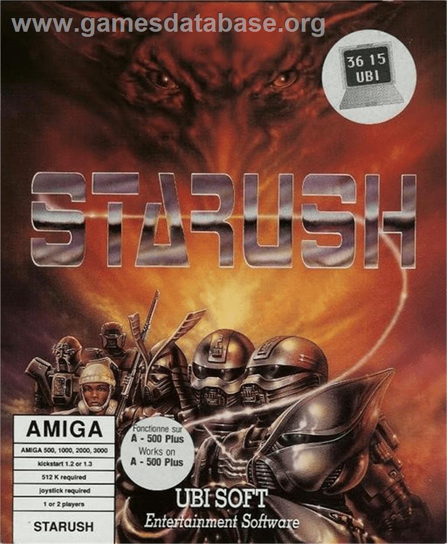 Starush - Commodore Amiga - Artwork - Box