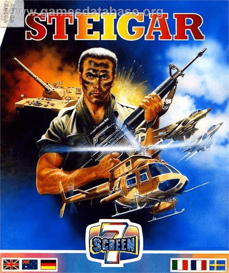 Steigar - Commodore Amiga - Artwork - Box