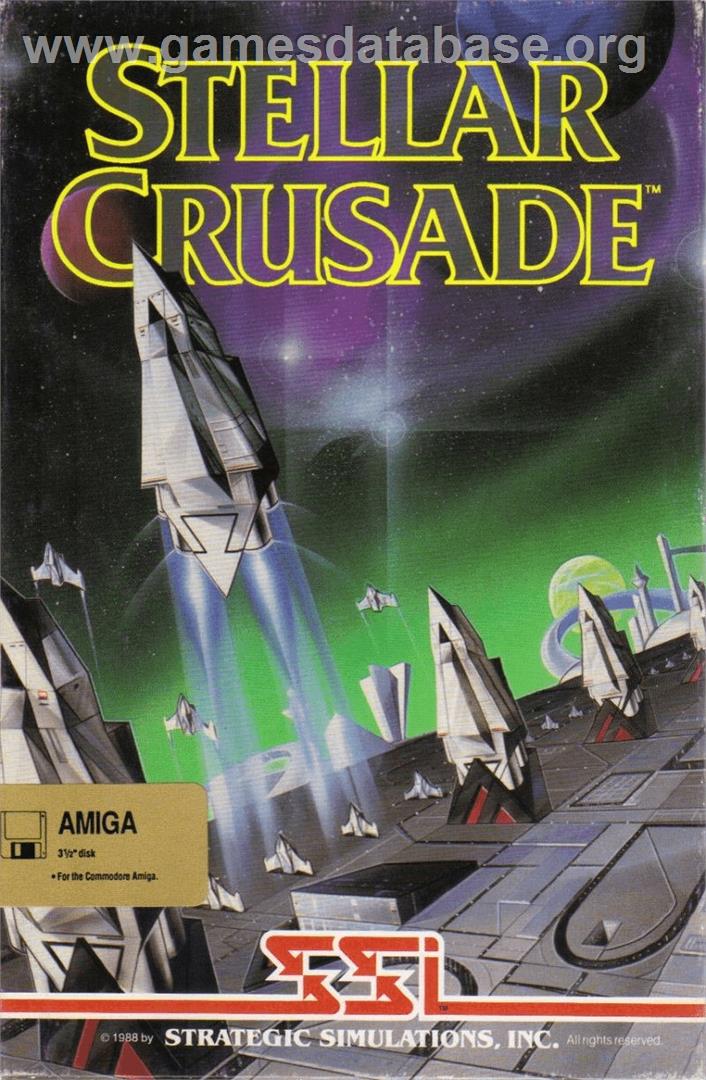 Stellar Crusade - Commodore Amiga - Artwork - Box