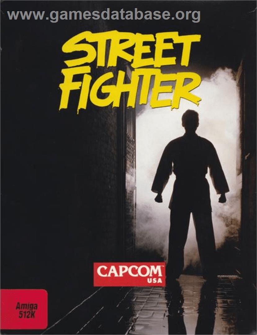 Street Fighter - Commodore Amiga - Artwork - Box