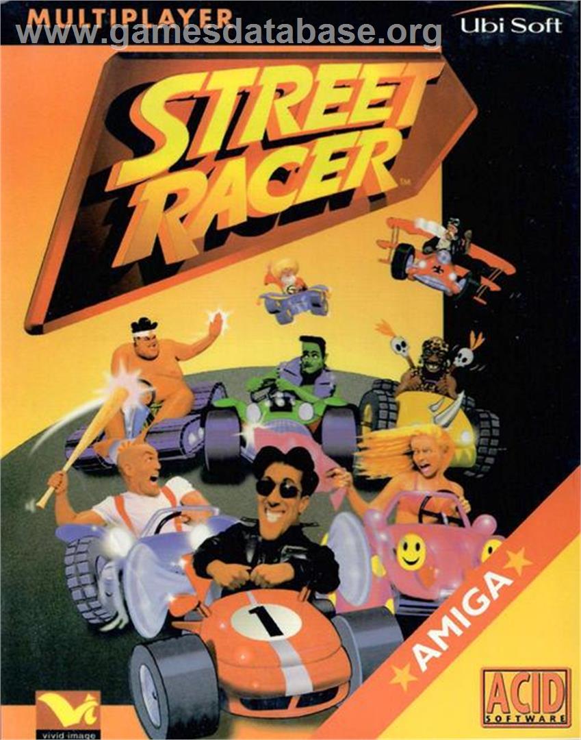 Street Racer - Commodore Amiga - Artwork - Box