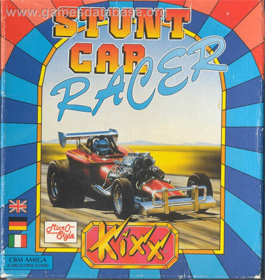 Stunt Car Racer - Commodore Amiga - Artwork - Box