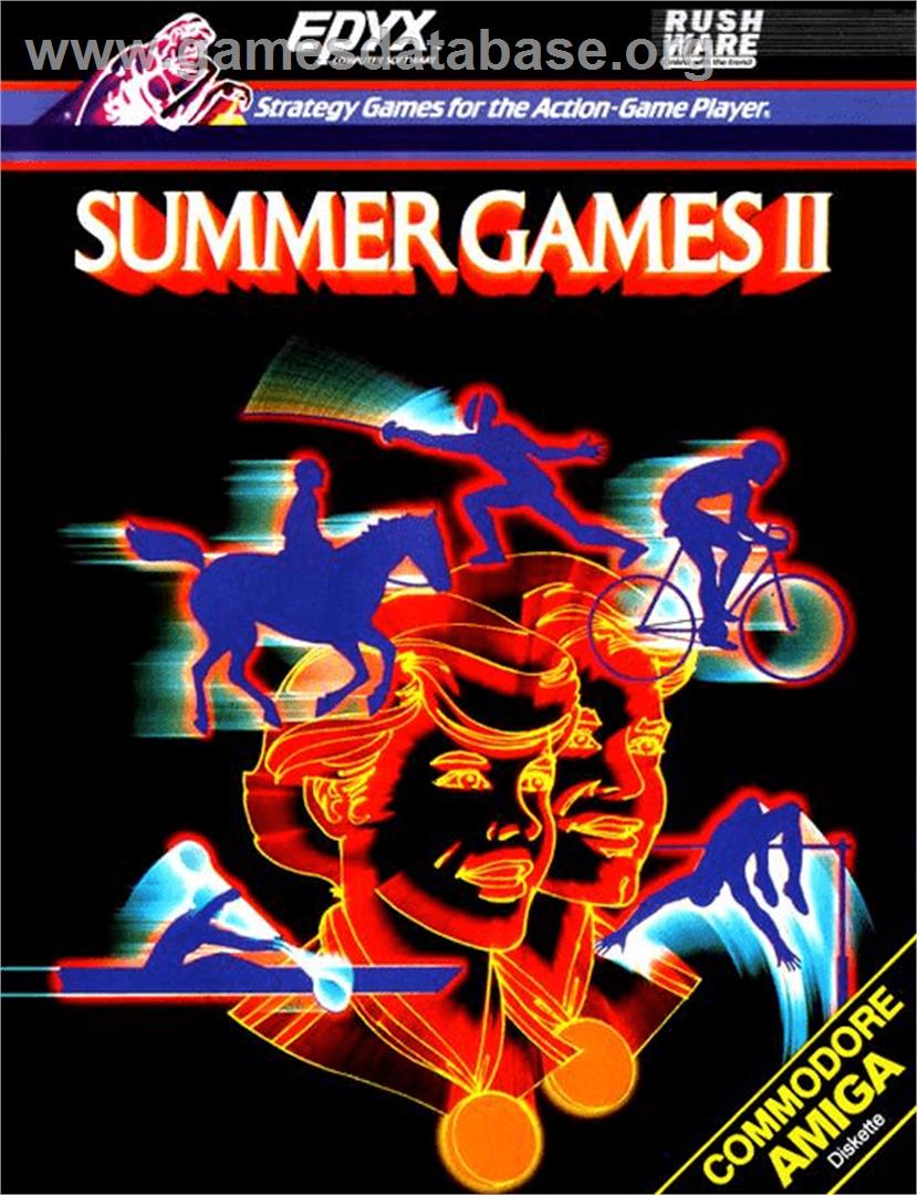 Summer Games 2 - Commodore Amiga - Artwork - Box