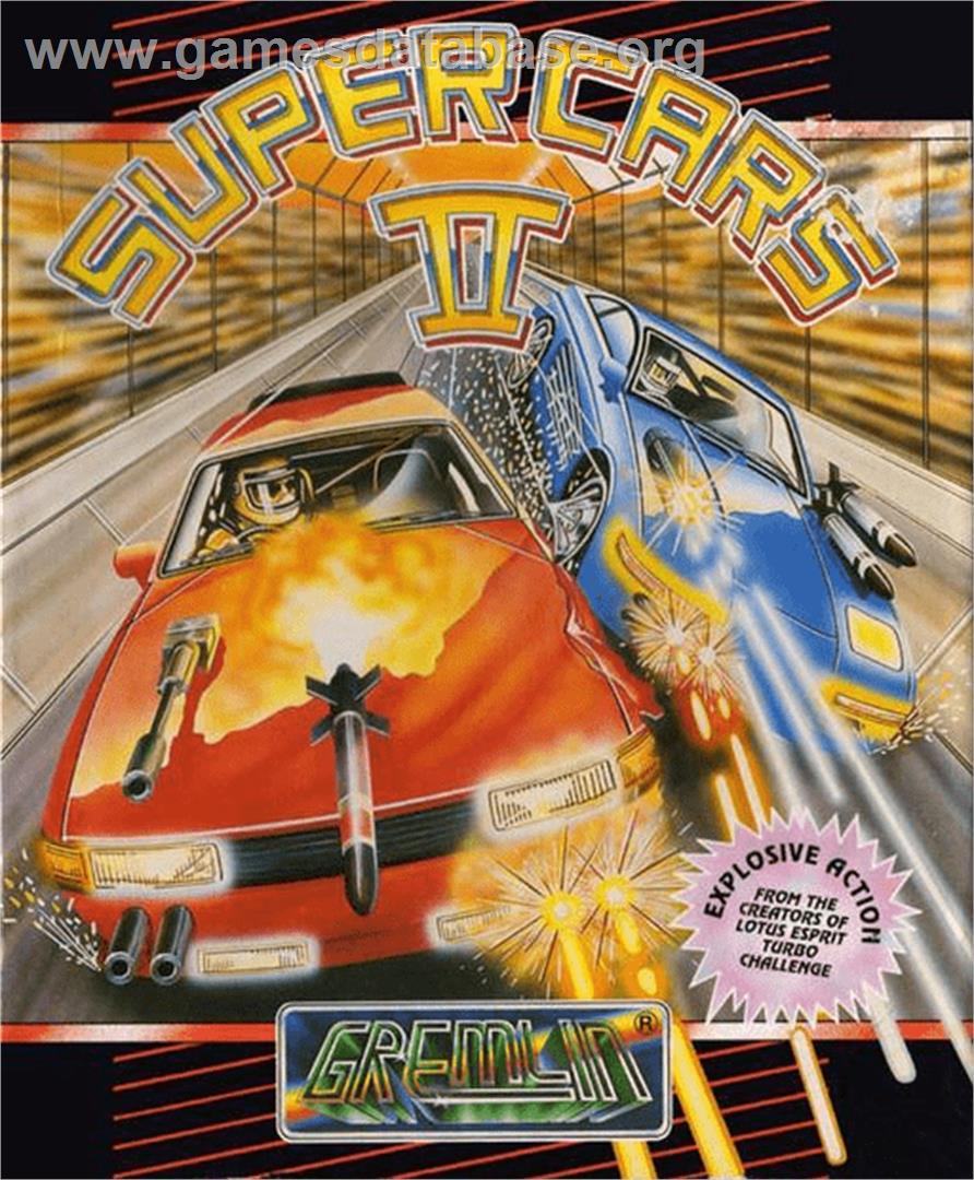 Super Cars 2 - Commodore Amiga - Artwork - Box