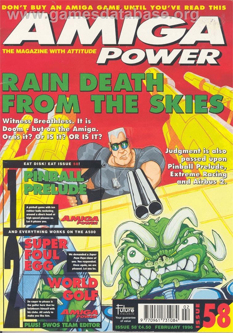 Super Foul Egg - Commodore Amiga - Artwork - Box