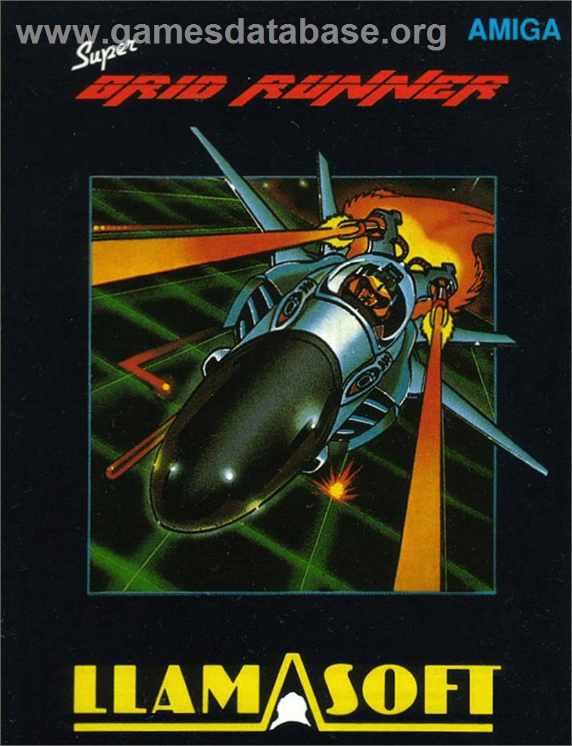 Super Grid Runner - Commodore Amiga - Artwork - Box