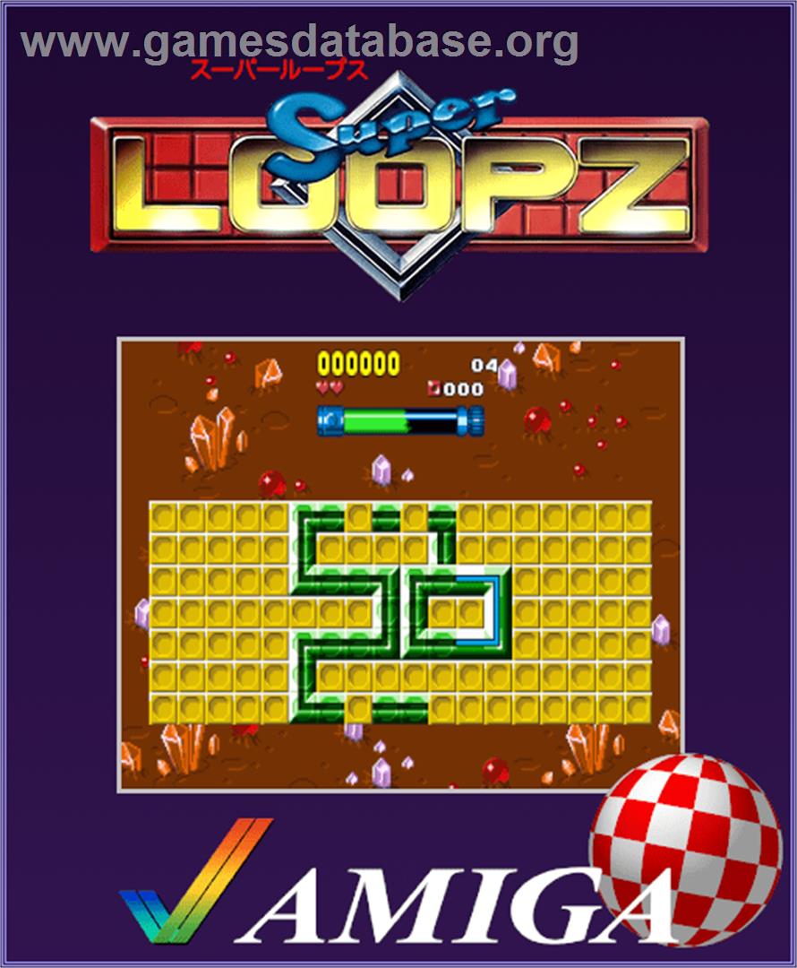 Super Loopz - Commodore Amiga - Artwork - Box