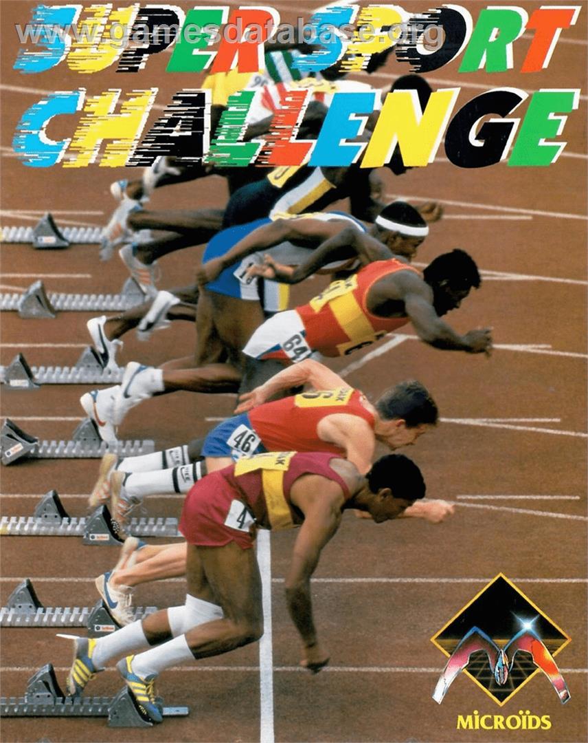 Super Sport Challenge - Commodore Amiga - Artwork - Box