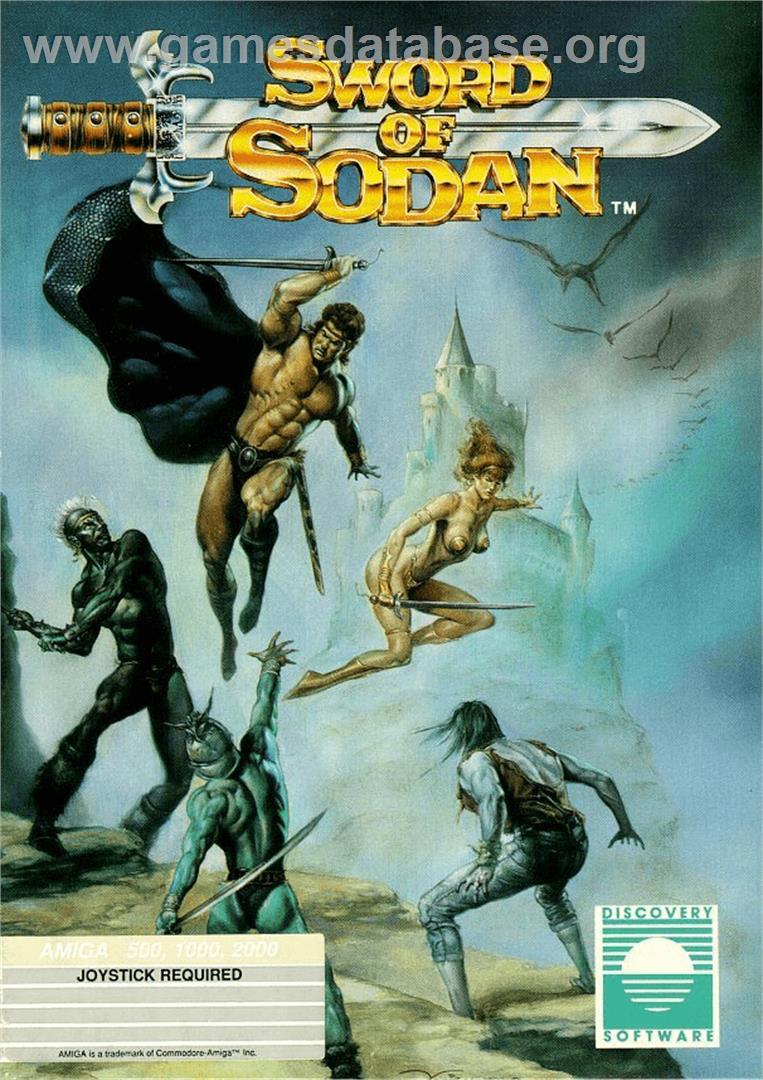 Sword of Sodan - Commodore Amiga - Artwork - Box