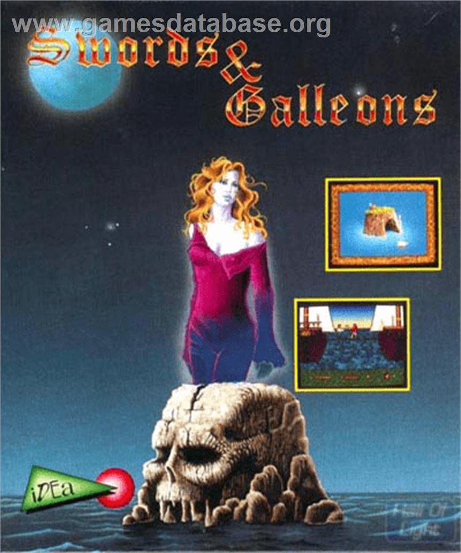 Swords and Galleons - Commodore Amiga - Artwork - Box