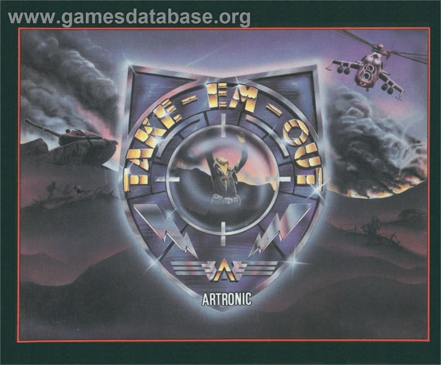 Take 'Em Out - Commodore Amiga - Artwork - Box