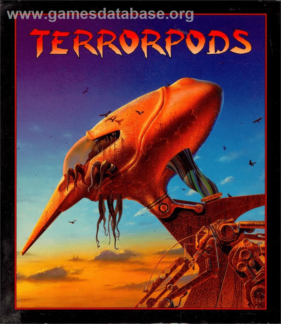 Terrorpods - Commodore Amiga - Artwork - Box