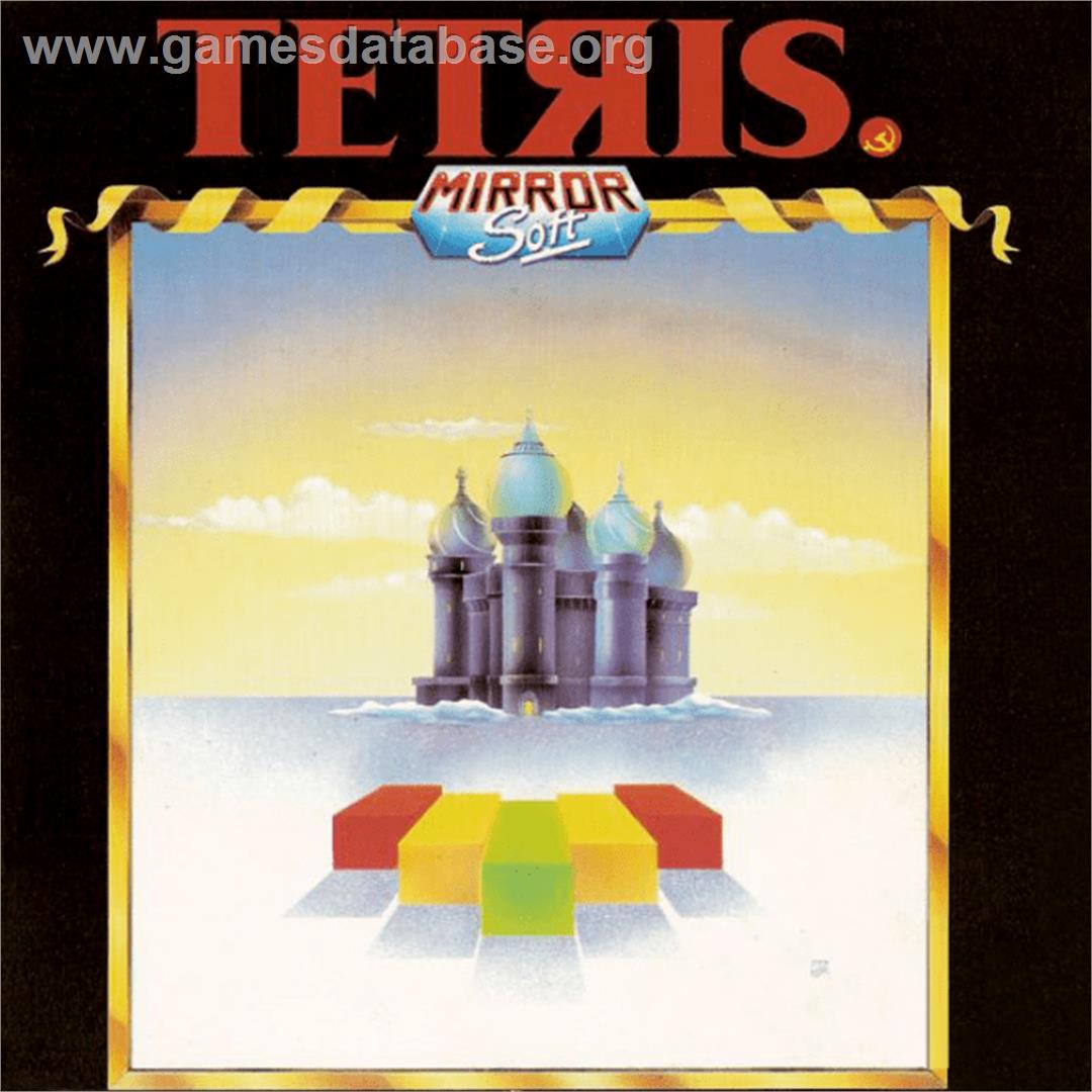 Tetris (Mirrorsoft) - Commodore Amiga - Artwork - Box