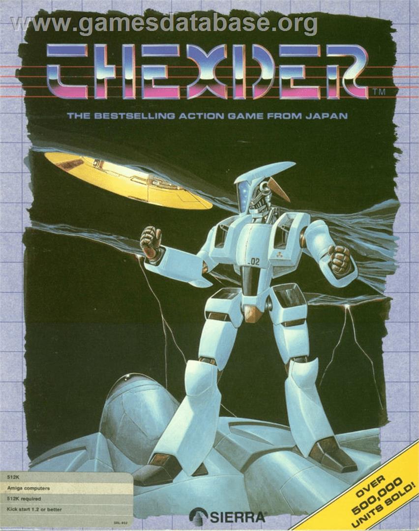 Thexder - Commodore Amiga - Artwork - Box