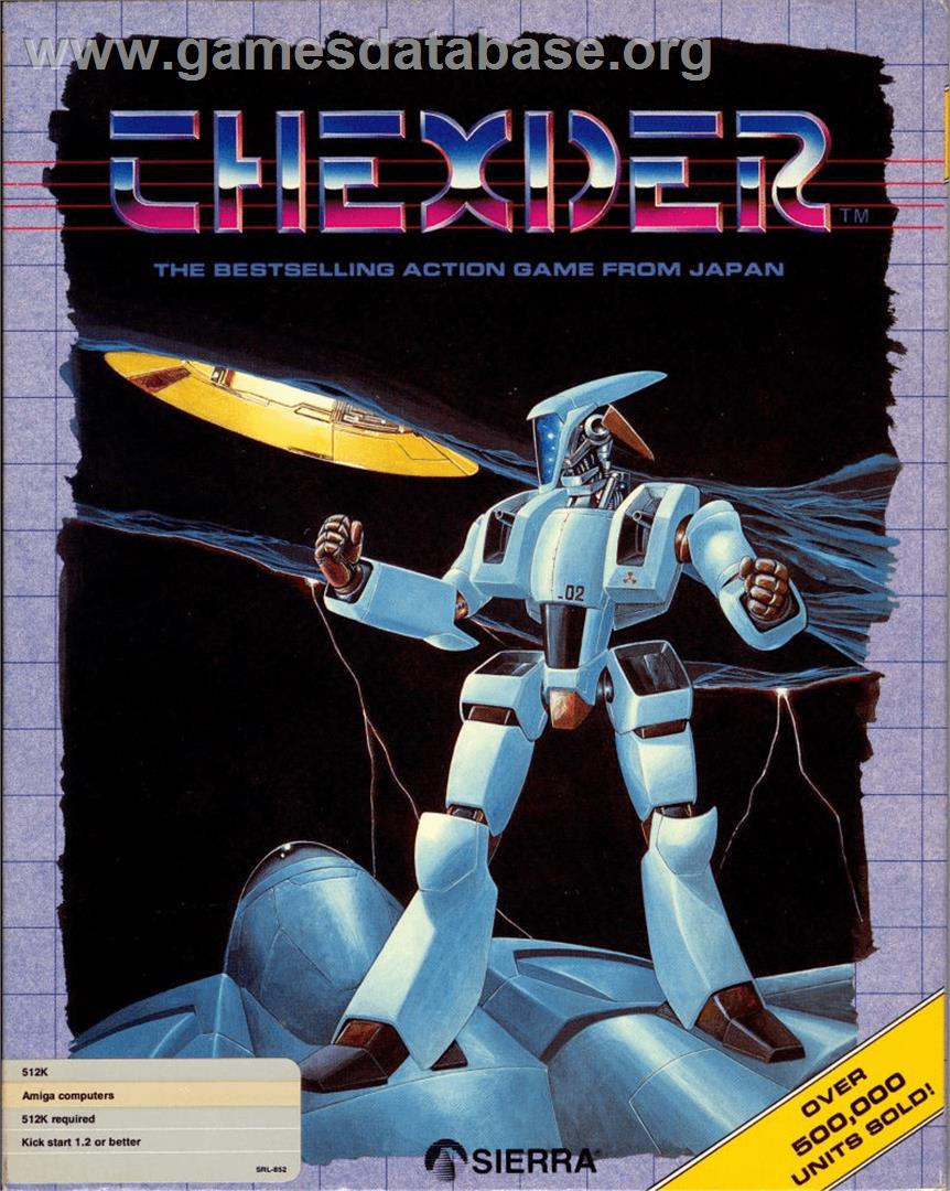 Thexder - Commodore Amiga - Artwork - Box
