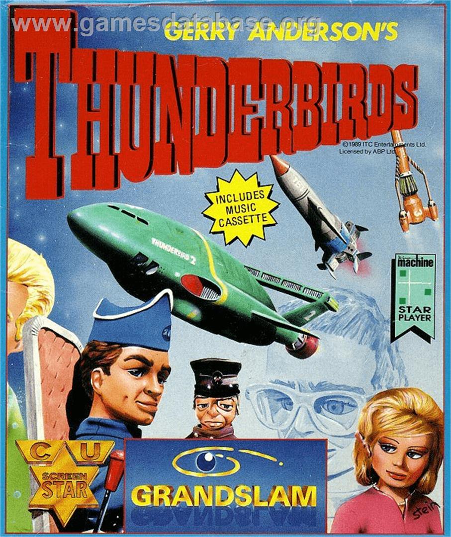 Thunderbirds - Commodore Amiga - Artwork - Box