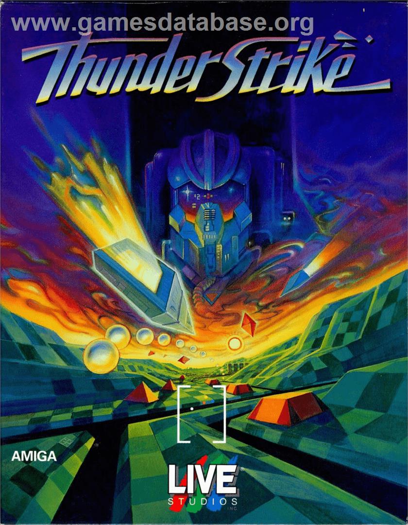 Thunderstrike - Commodore Amiga - Artwork - Box