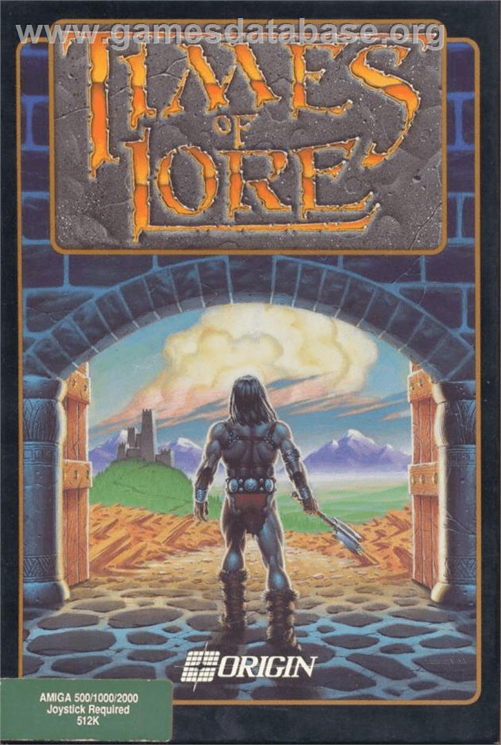 Times of Lore - Commodore Amiga - Artwork - Box