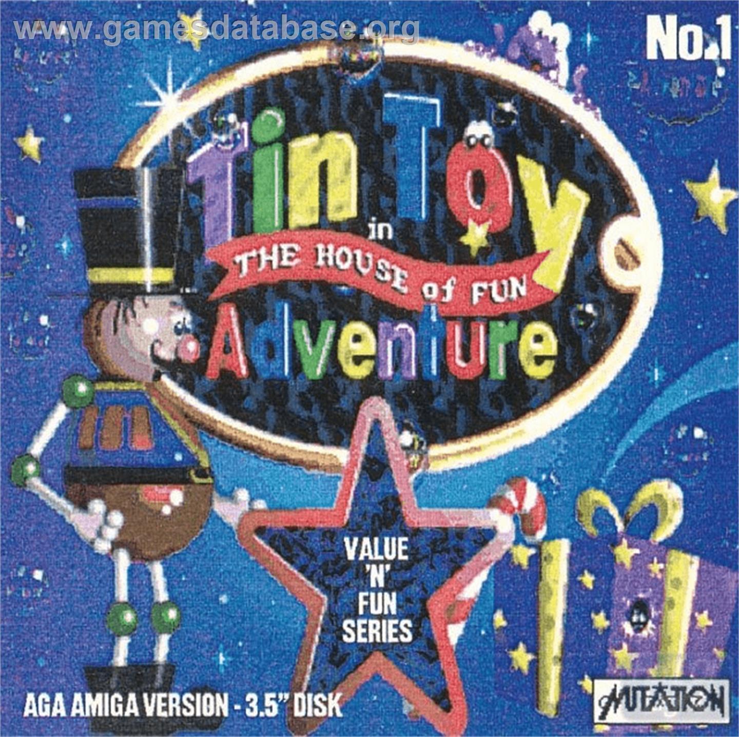 Tin Toy Adventure - Commodore Amiga - Artwork - Box