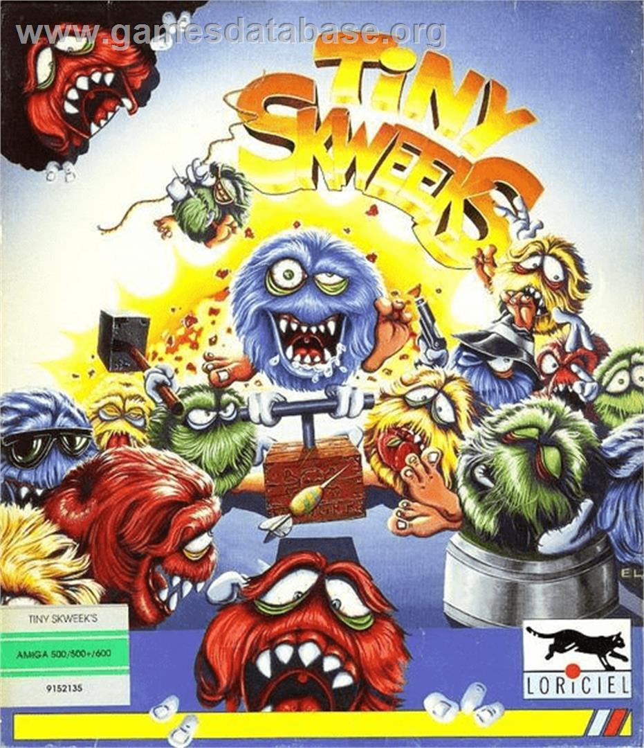 Tiny Skweeks - Commodore Amiga - Artwork - Box