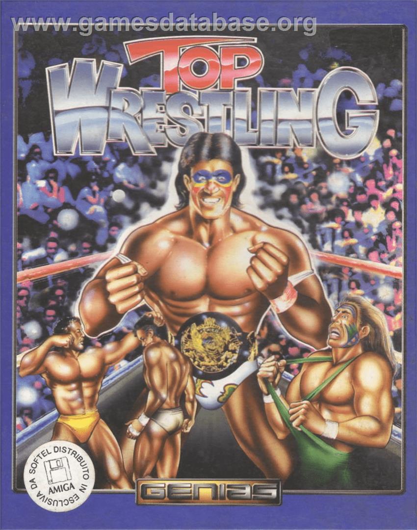 Top Wrestling - Commodore Amiga - Artwork - Box