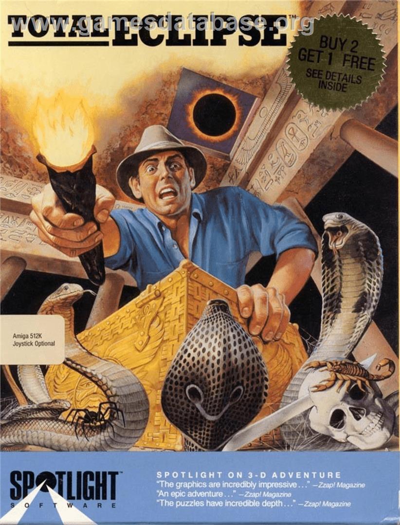 Total Eclipse - Commodore Amiga - Artwork - Box