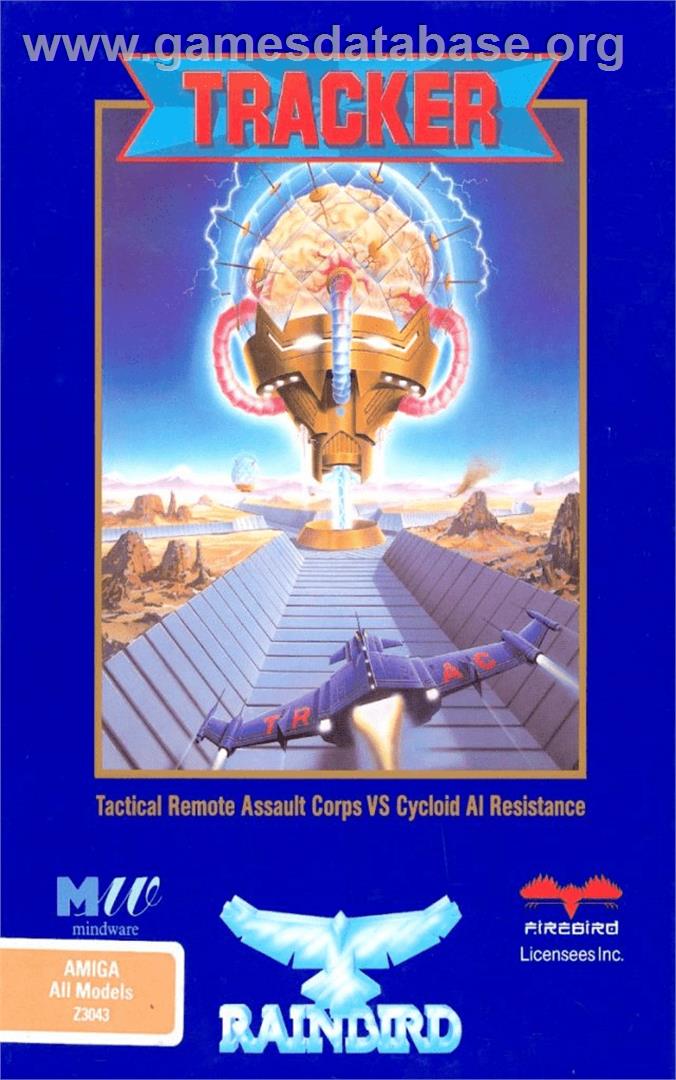 Tracker - Commodore Amiga - Artwork - Box