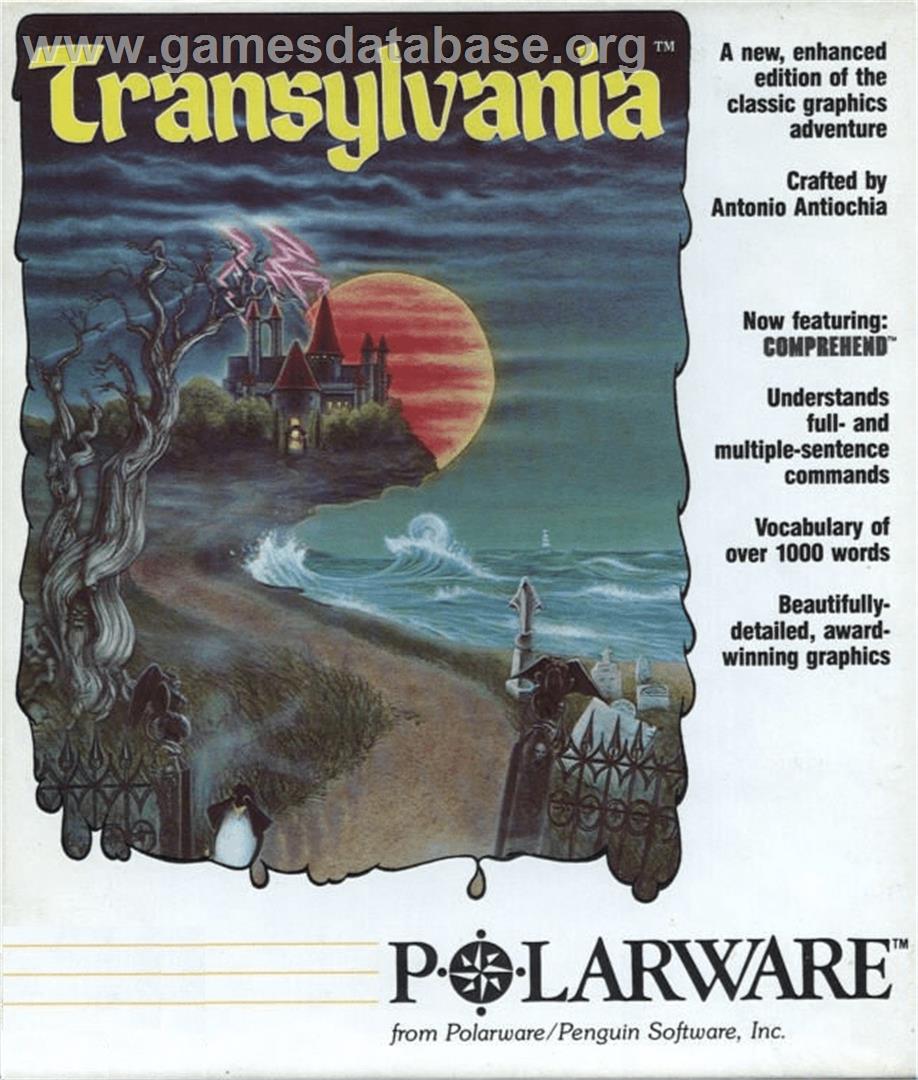 Transylvania - Commodore Amiga - Artwork - Box