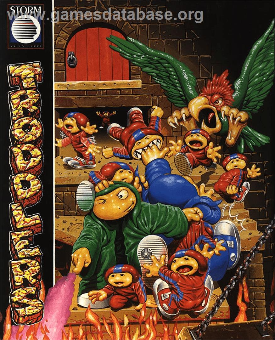 Troddlers - Commodore Amiga - Artwork - Box