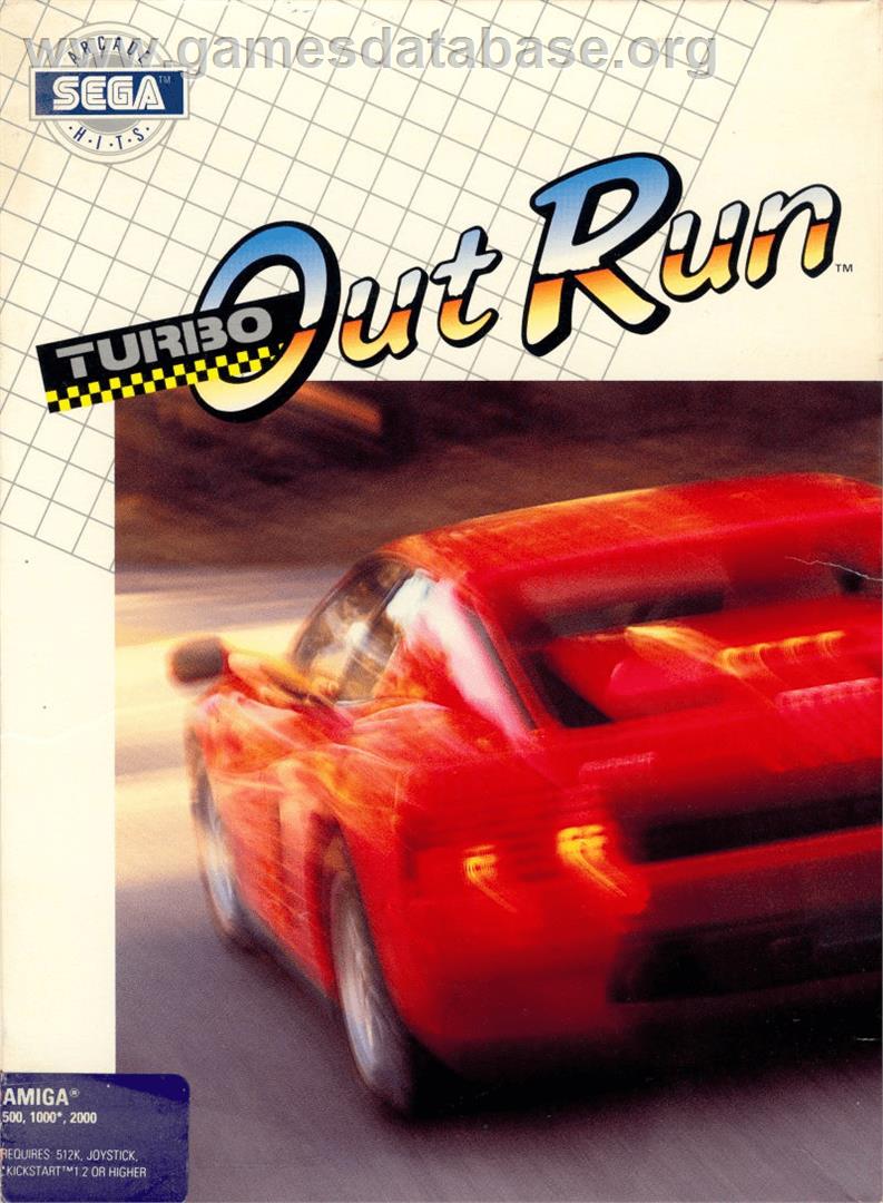 Turbo Out Run - Commodore Amiga - Artwork - Box