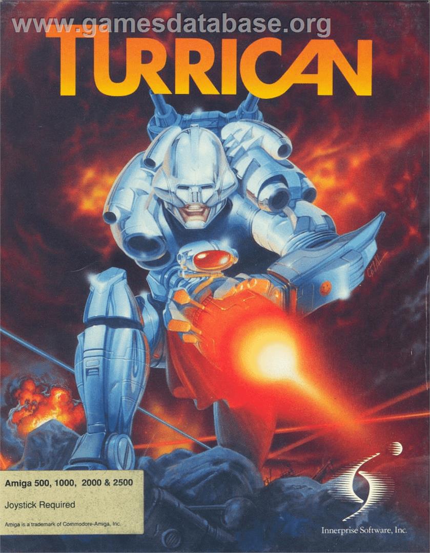 Turrican - Commodore Amiga - Artwork - Box