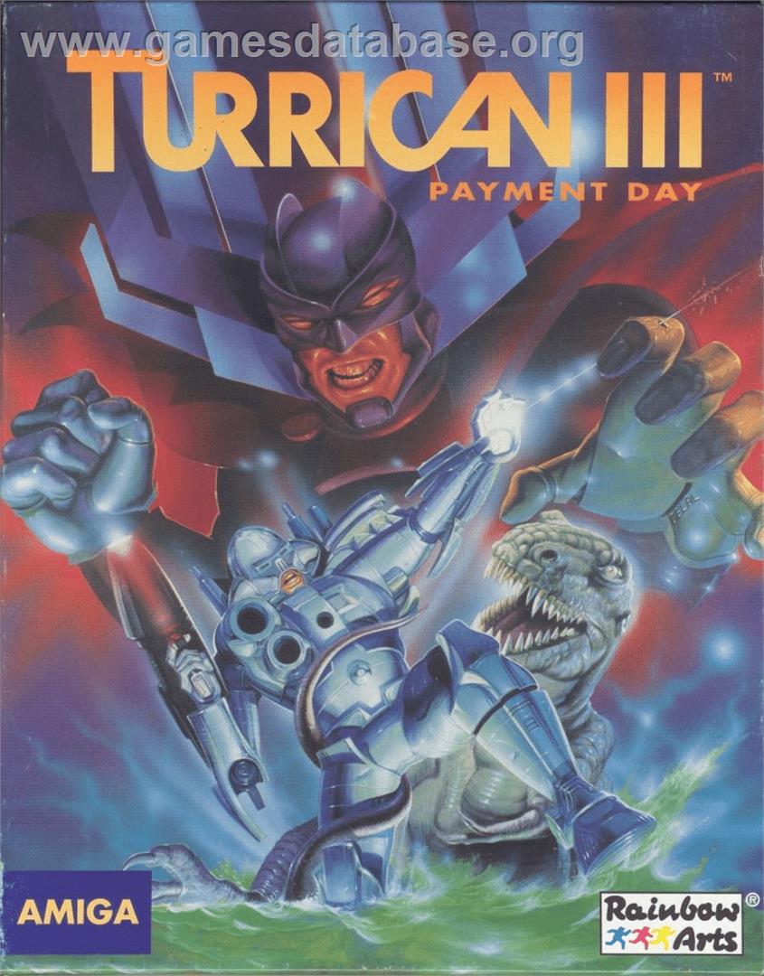 Turrican 3 - Commodore Amiga - Artwork - Box