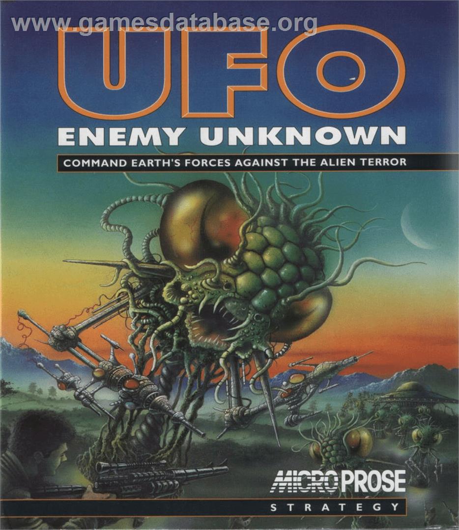 UFO - Enemy Unknown - Commodore Amiga - Artwork - Box