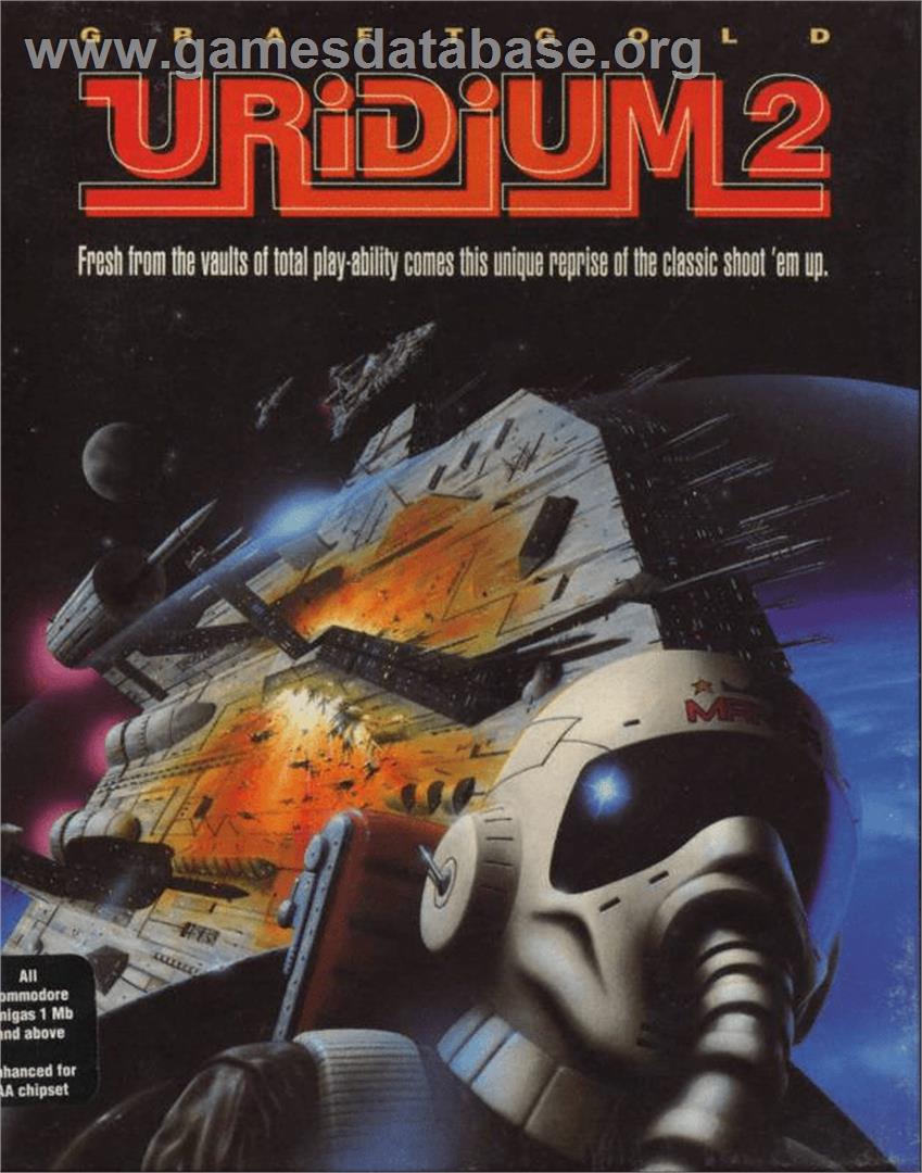 Uridium 2 - Commodore Amiga - Artwork - Box