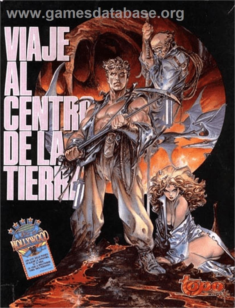 Viaje Al Centro De La Tierra - Commodore Amiga - Artwork - Box