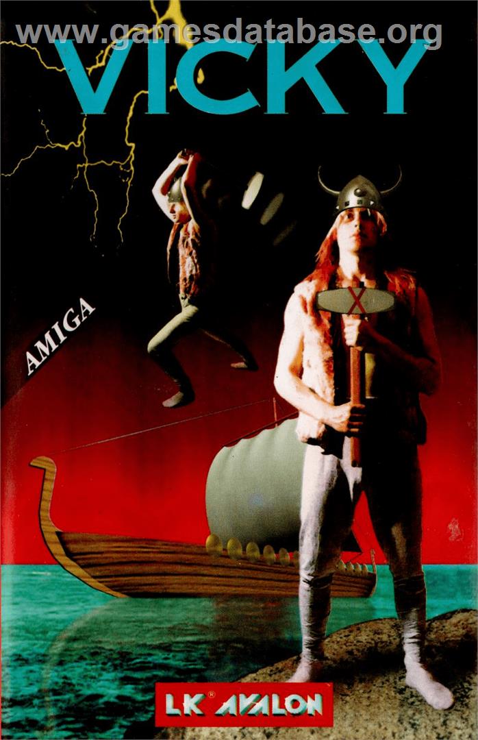 Vicky - Commodore Amiga - Artwork - Box