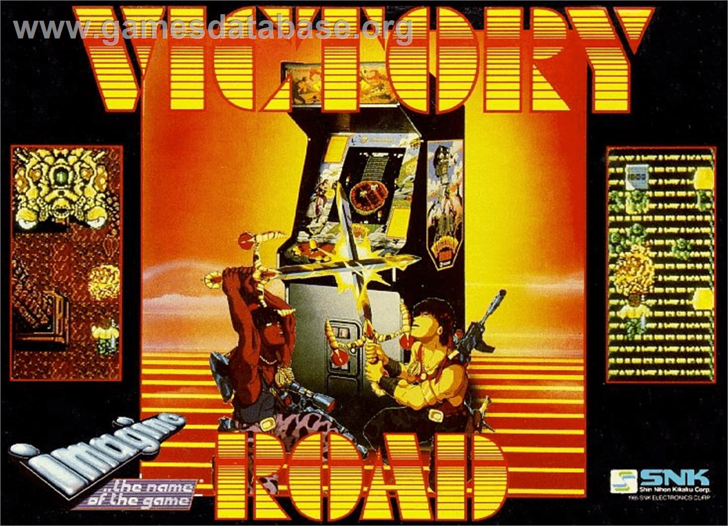 Victory Road - Commodore Amiga - Artwork - Box