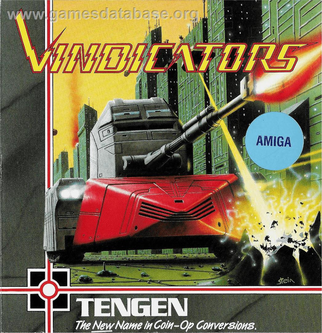 Vindicators - Commodore Amiga - Artwork - Box
