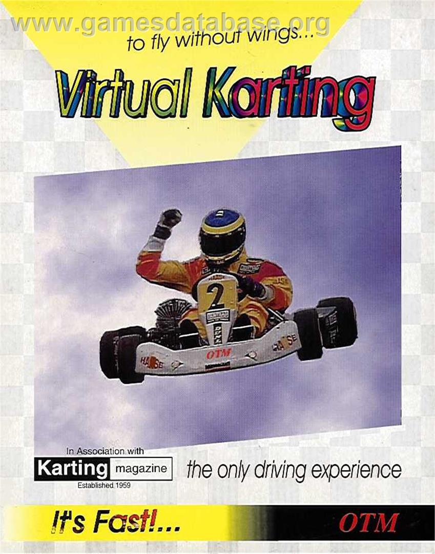 Virtual Karting - Commodore Amiga - Artwork - Box