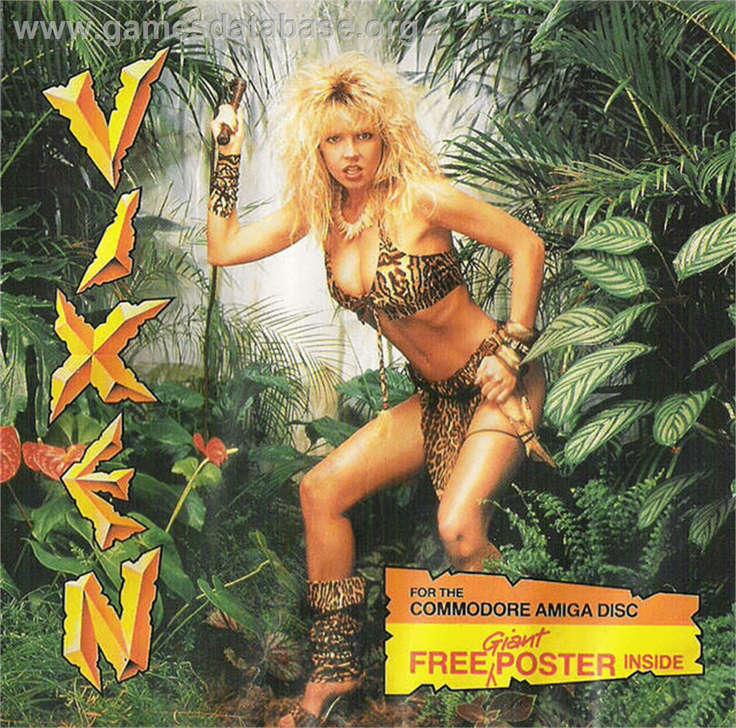 Vixen - Commodore Amiga - Artwork - Box