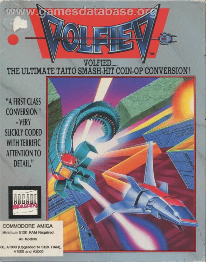 Volfied - Commodore Amiga - Artwork - Box