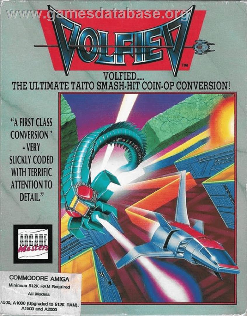 Volfied - Commodore Amiga - Artwork - Box