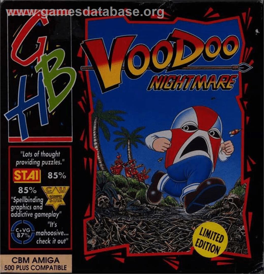 Voodoo Nightmare - Commodore Amiga - Artwork - Box