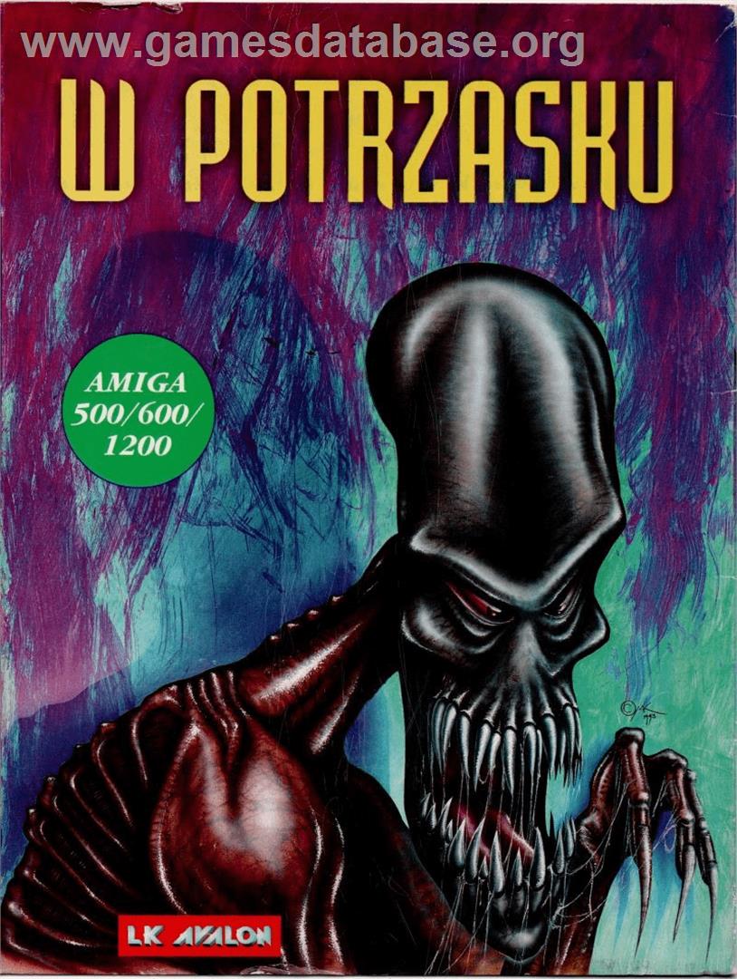 W Potrzasku - Commodore Amiga - Artwork - Box