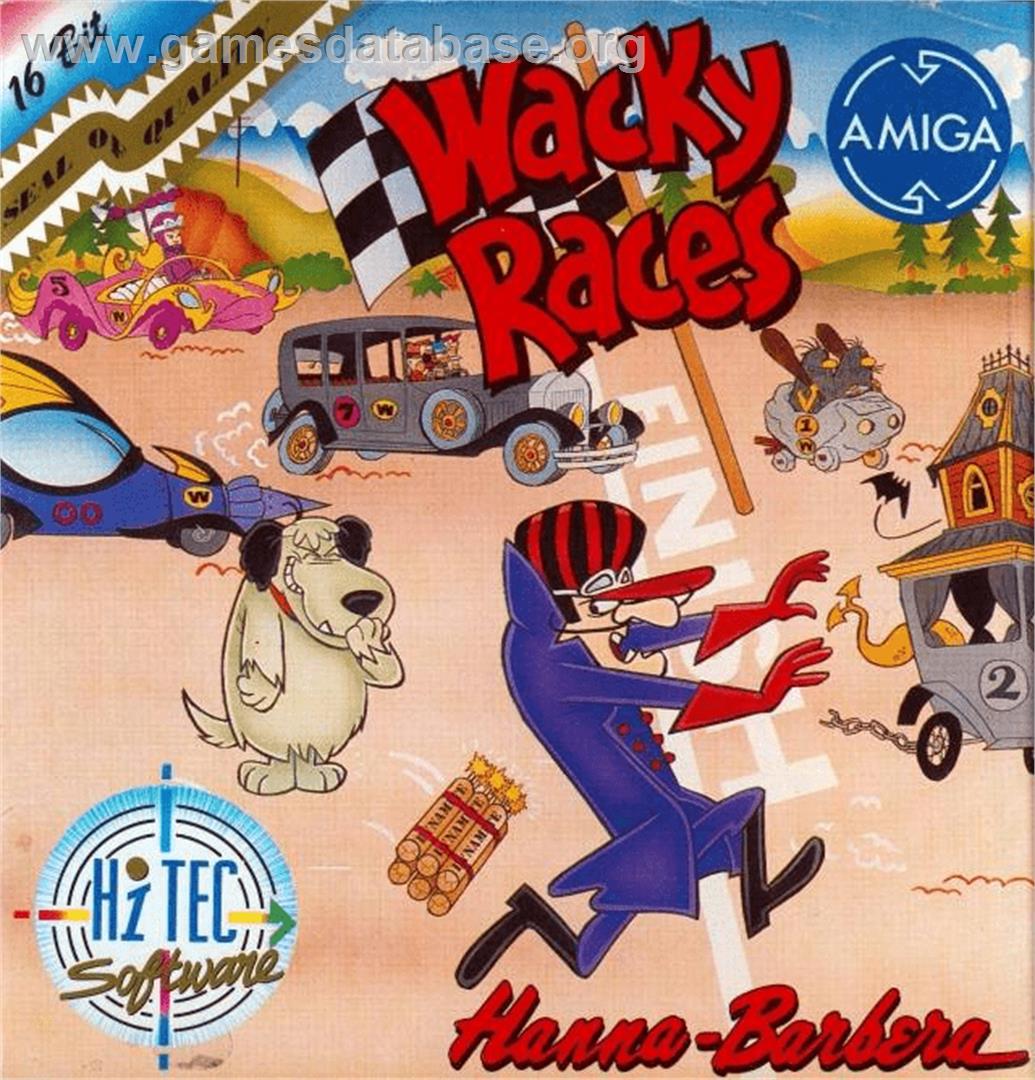 Wacky Races - Commodore Amiga - Artwork - Box