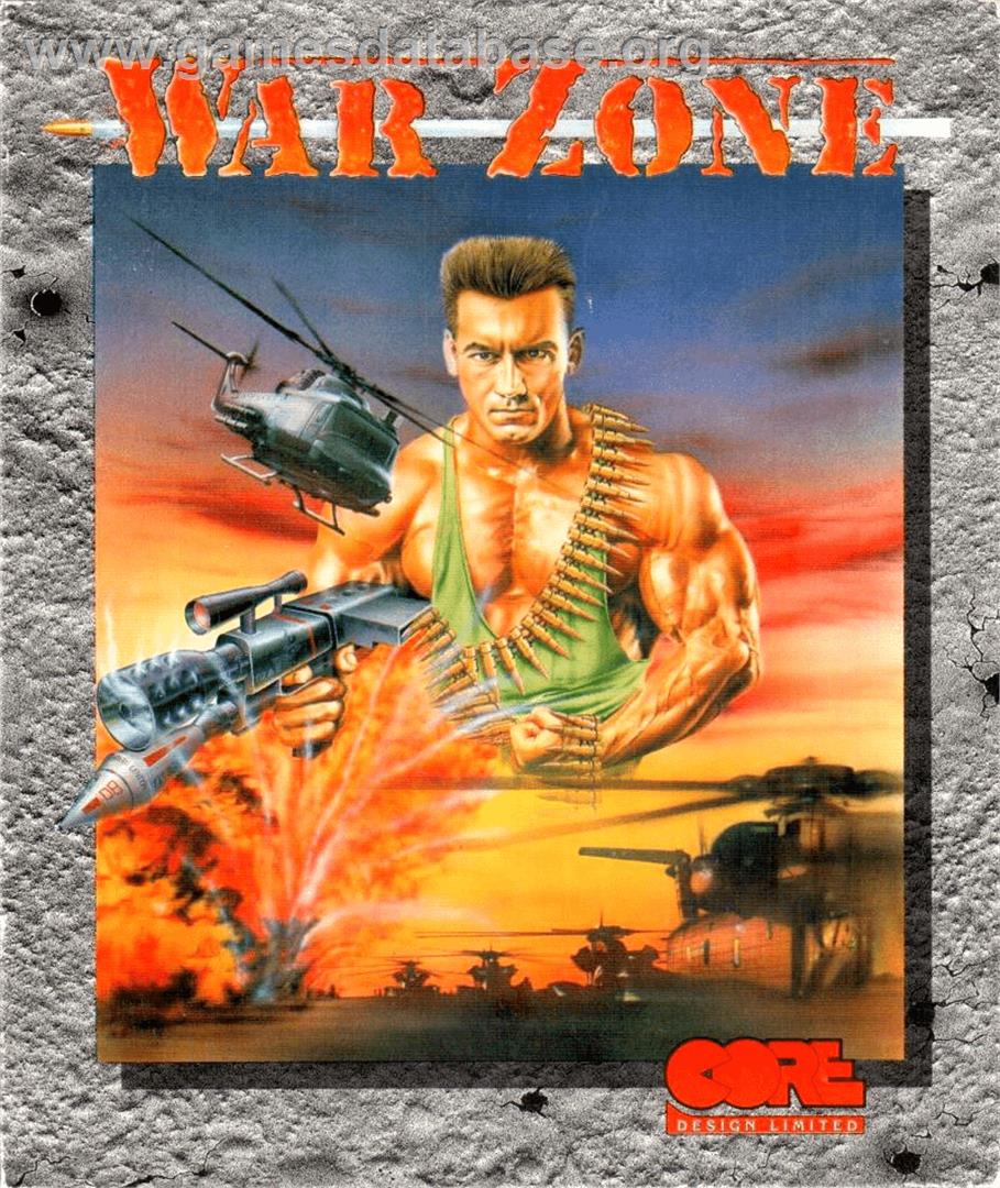 War Zone (paradox) - Commodore Amiga - Artwork - Box