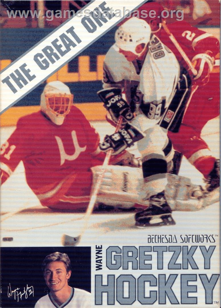 Wayne Gretzky Hockey - Commodore Amiga - Artwork - Box