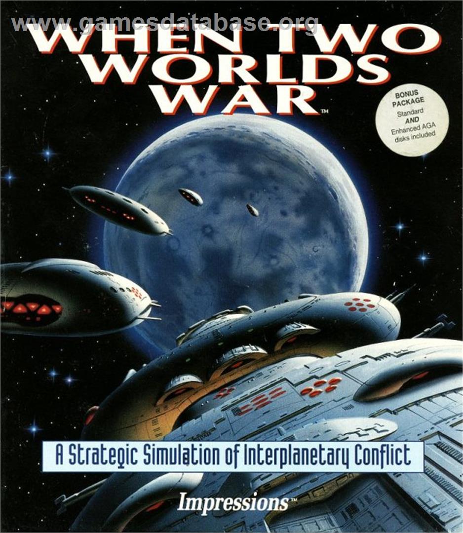 When Two Worlds War - Commodore Amiga - Artwork - Box