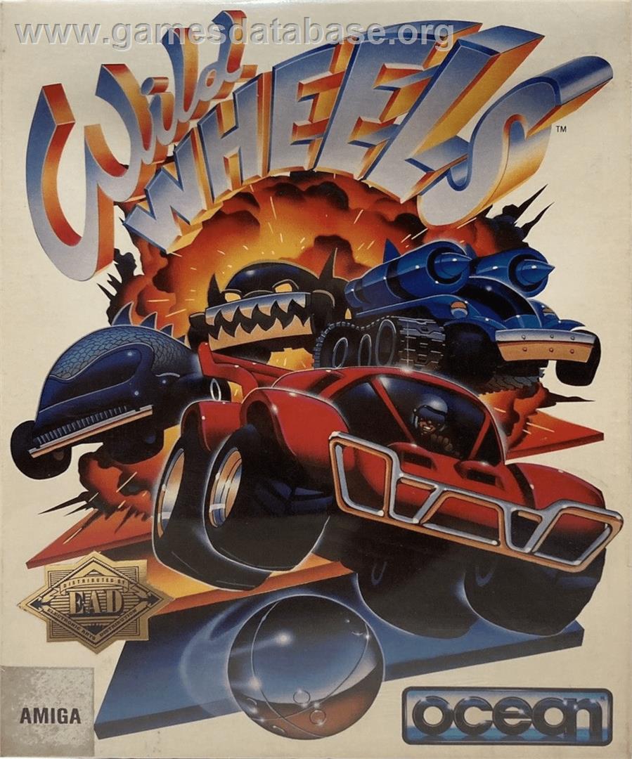 Wild Wheels - Commodore Amiga - Artwork - Box
